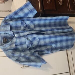 Men's Short Sleeve Wastern Shirt